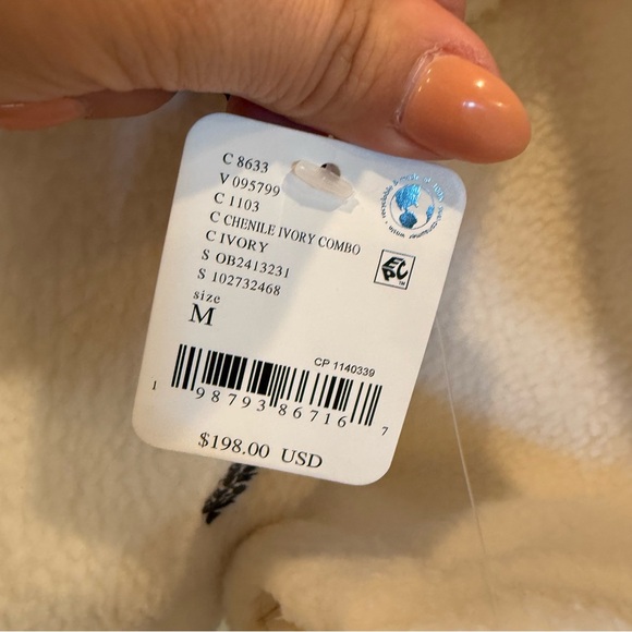 Free People Hit The Slopes Patch Fleece Jacket - Picture 7 of 7